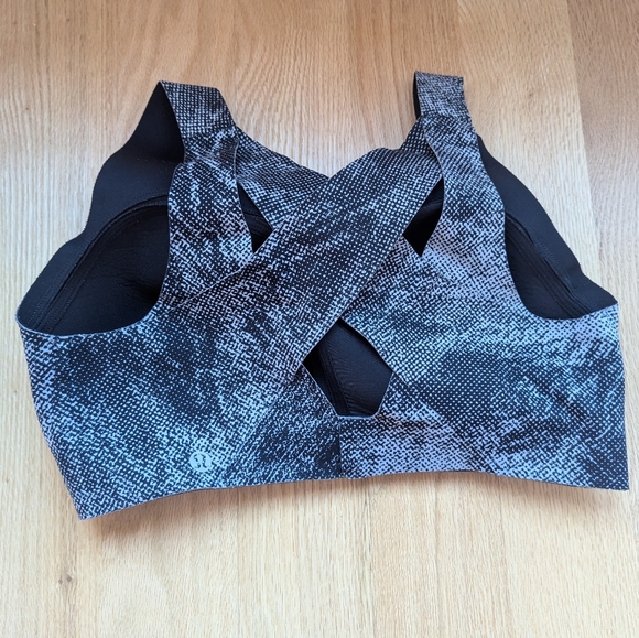 Lululemon Align Black and Gray Sports Bra 34DD - Picture 2 of 4